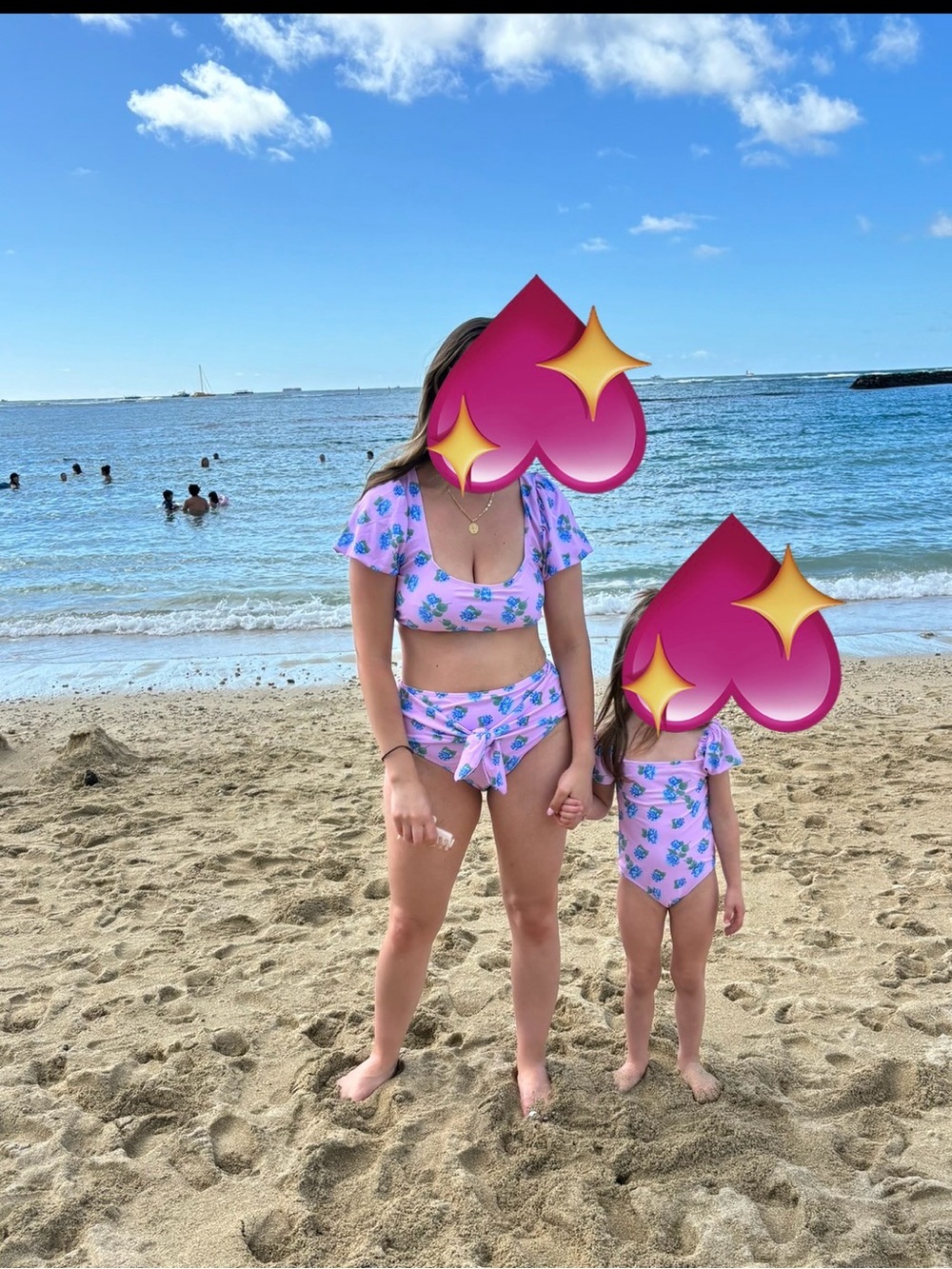 Mommy and me bathing suits